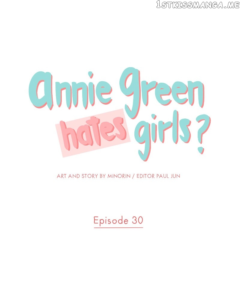 Annie Green Hates Girls Chapter 30 - page 1