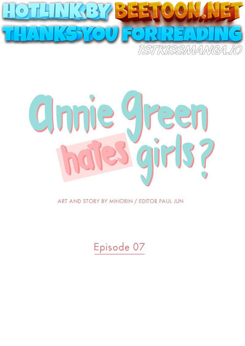 Annie Green Hates Girls Chapter 7 - page 1