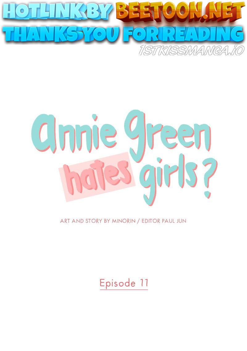 Annie Green Hates Girls Chapter 11 - page 1