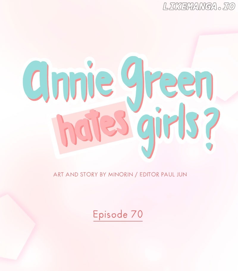 Annie Green Hates Girls Chapter 70 - page 1