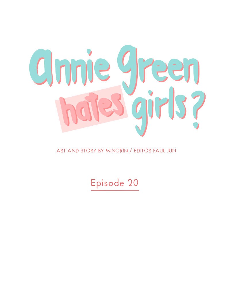 Annie Green Hates Girls Chapter 20 - page 1