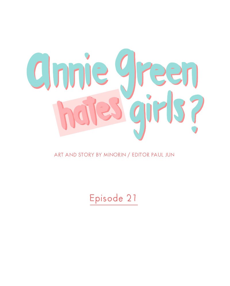 Annie Green Hates Girls Chapter 21 - page 1