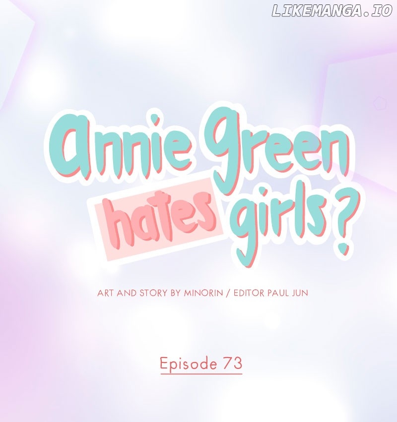 Annie Green Hates Girls Chapter 73 - page 1