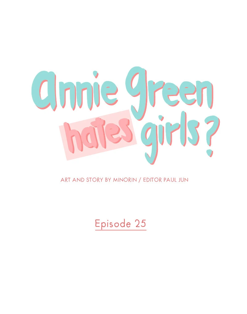 Annie Green Hates Girls Chapter 25 - page 1