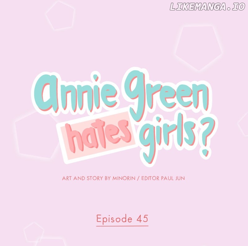 Annie Green Hates Girls Chapter 45 - page 1