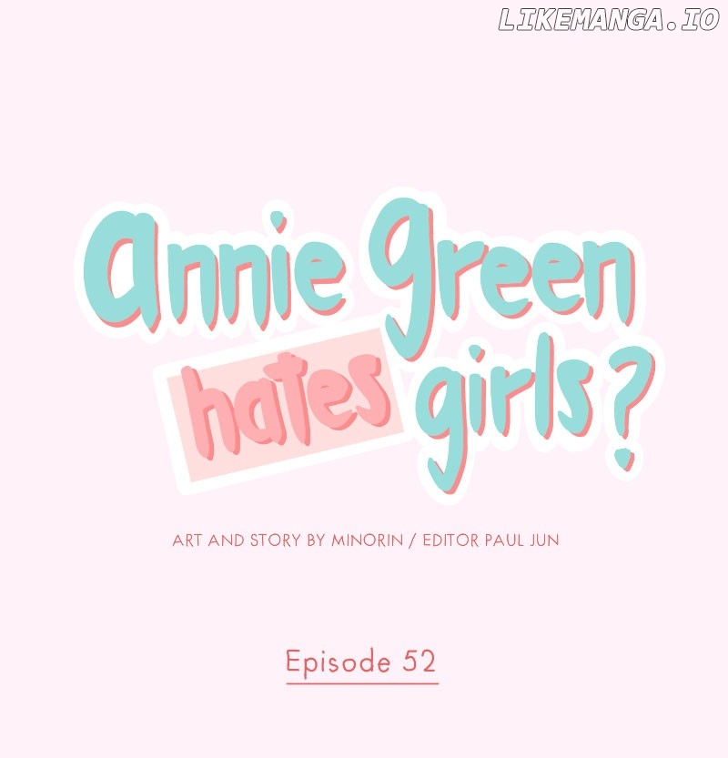 Annie Green Hates Girls Chapter 52 - page 1