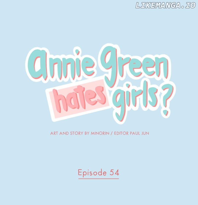 Annie Green Hates Girls Chapter 54 - page 1