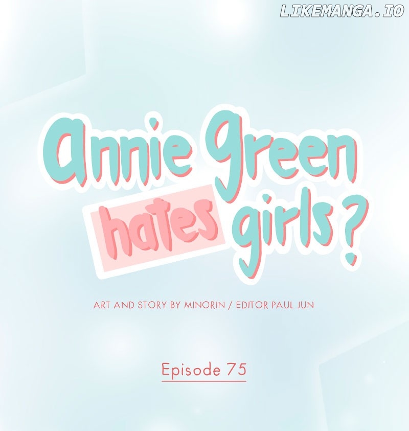 Annie Green Hates Girls Chapter 75 - page 1