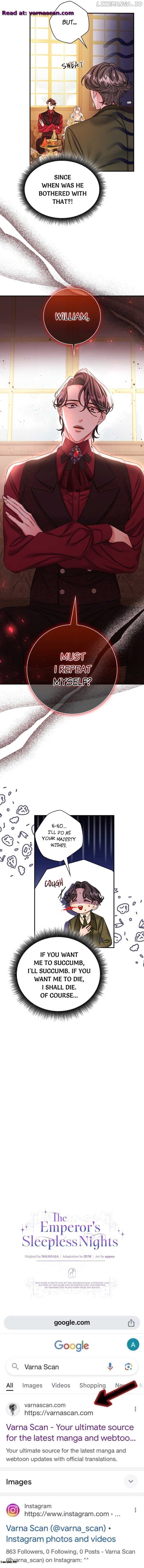 The Emperor's Sleepless Nights Chapter 34 - page 16