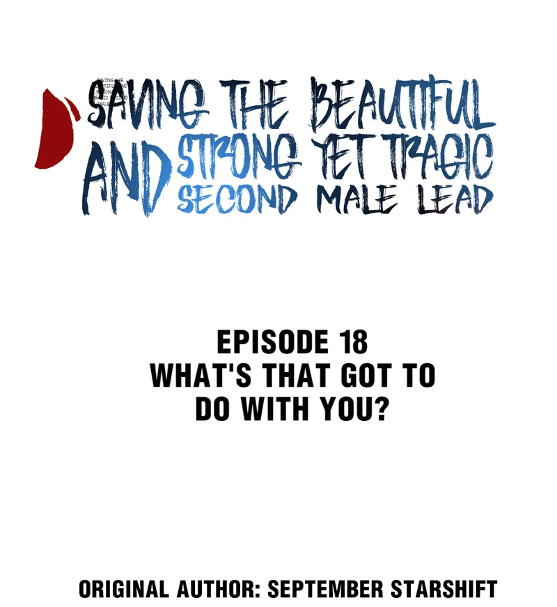 Saving the Beautiful Strong Tragic Second Male Lead Chapter 18 - page 2