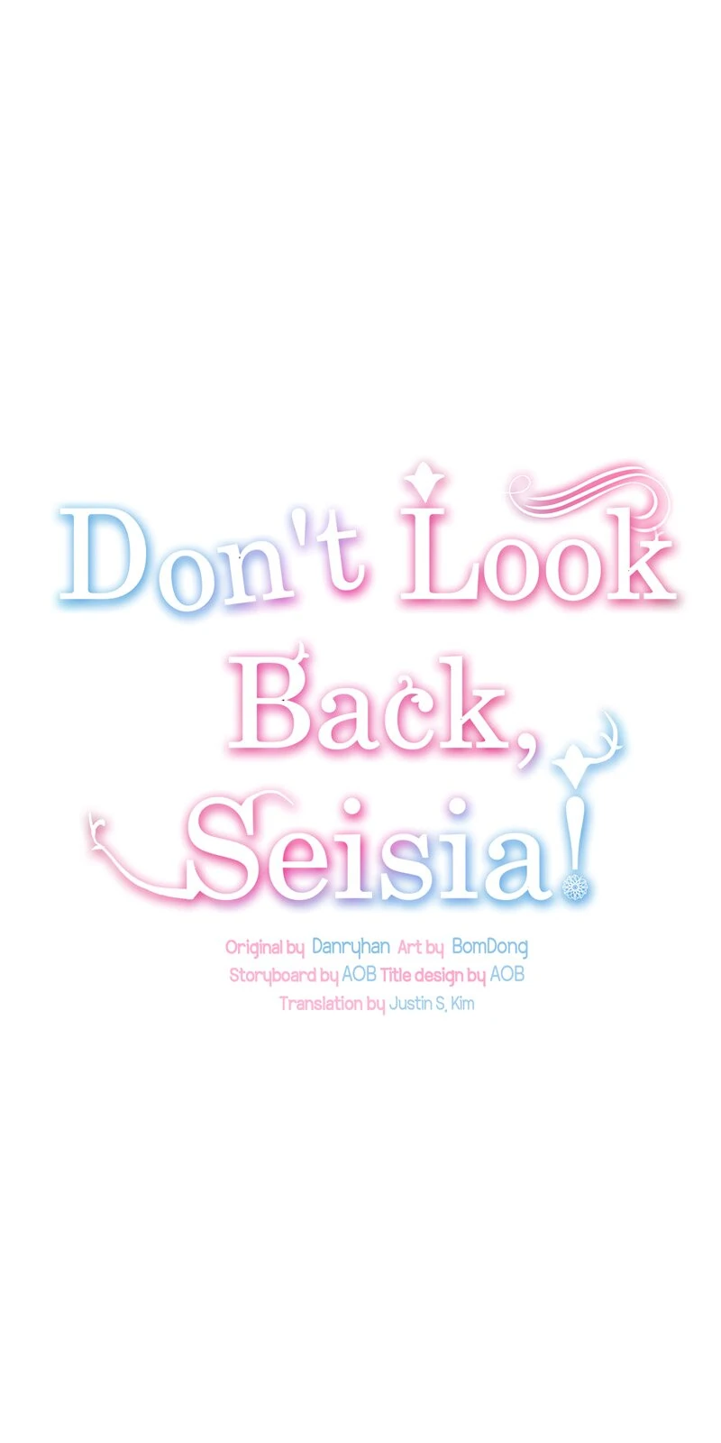 Don’t Look Back, Seisia! Chapter 110 - page 11