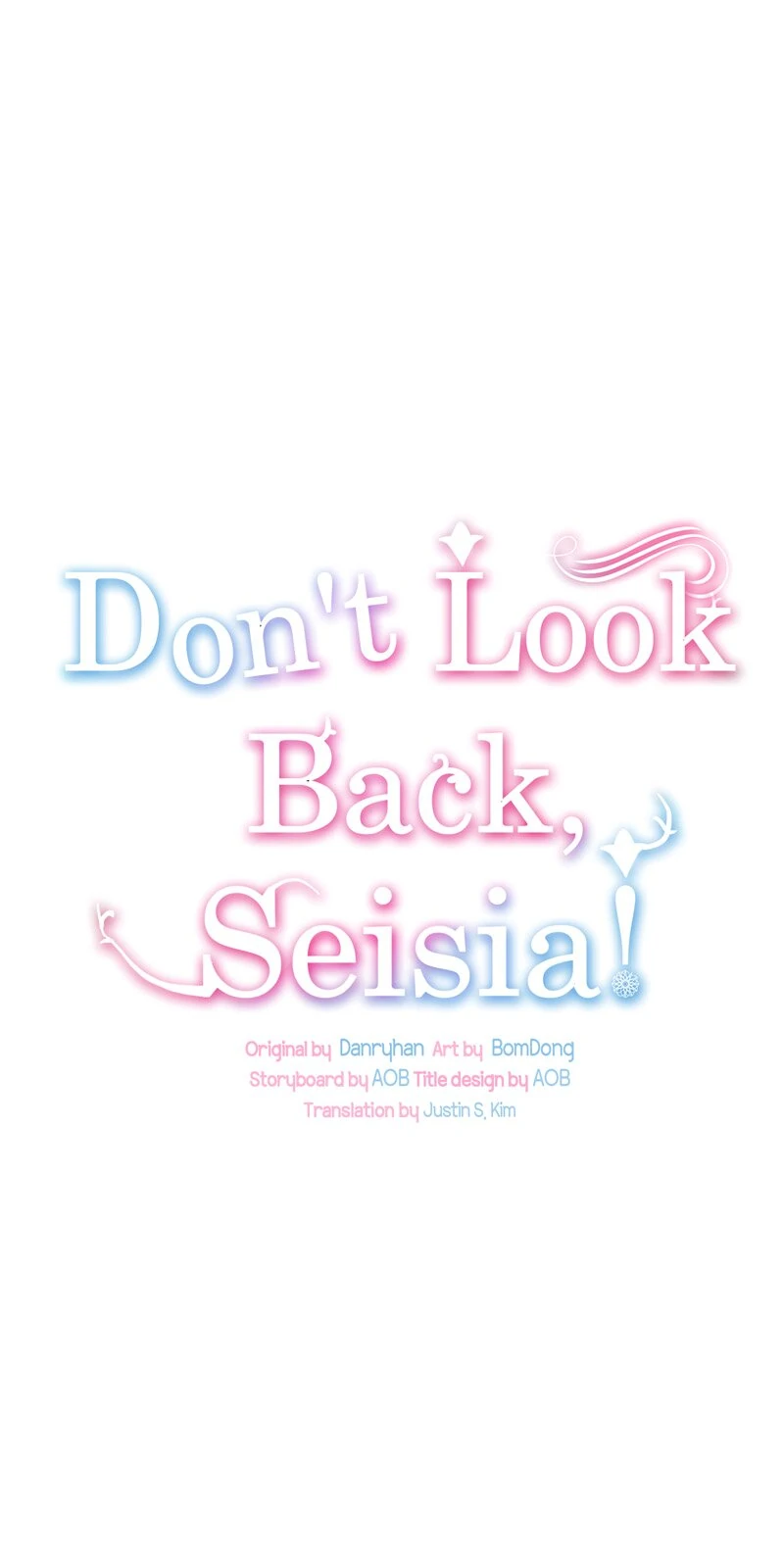 Don’t Look Back, Seisia! Chapter 109 - page 19