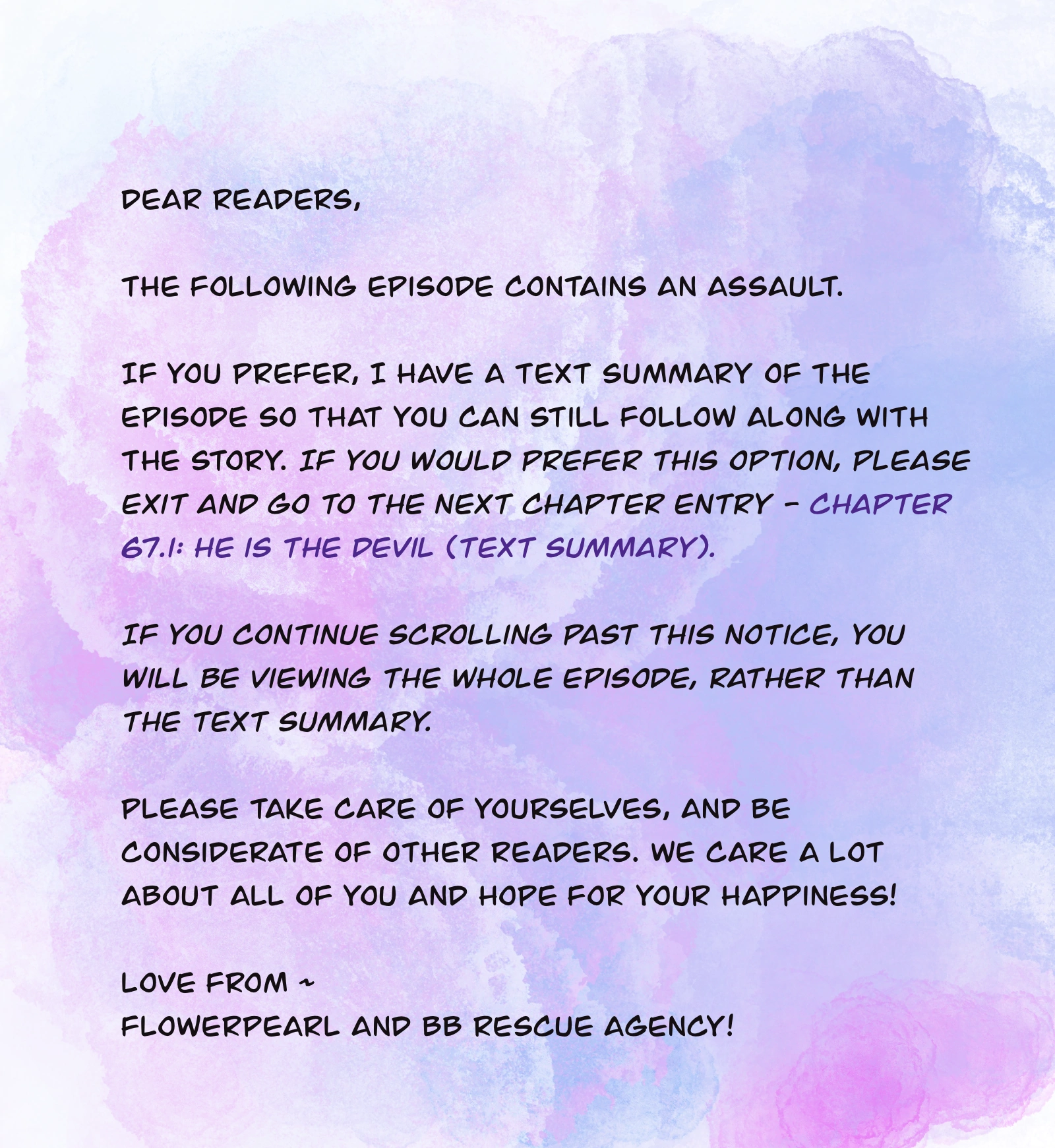 The Drifting Star Chapter 67 - page 1