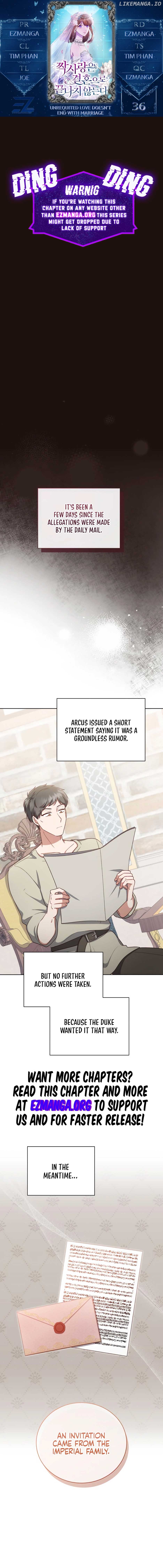 Unrequited Love Doesn’t End With Marriage Chapter 36 - page 1