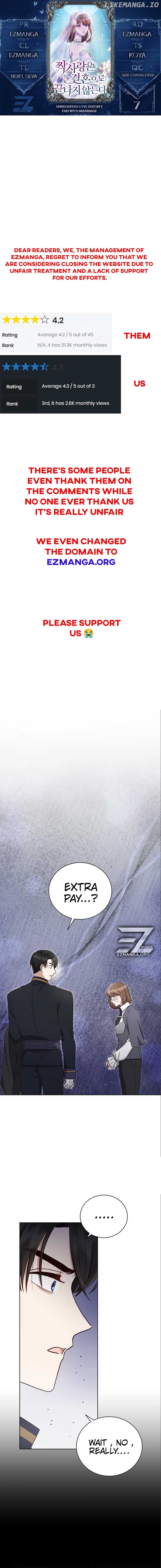Unrequited Love Doesn’t End With Marriage Chapter 7 - page 1