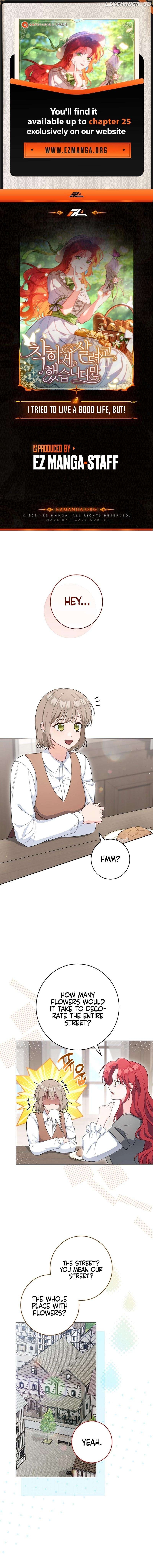 I Tried To Live A Good Life, But! Chapter 19 - page 1