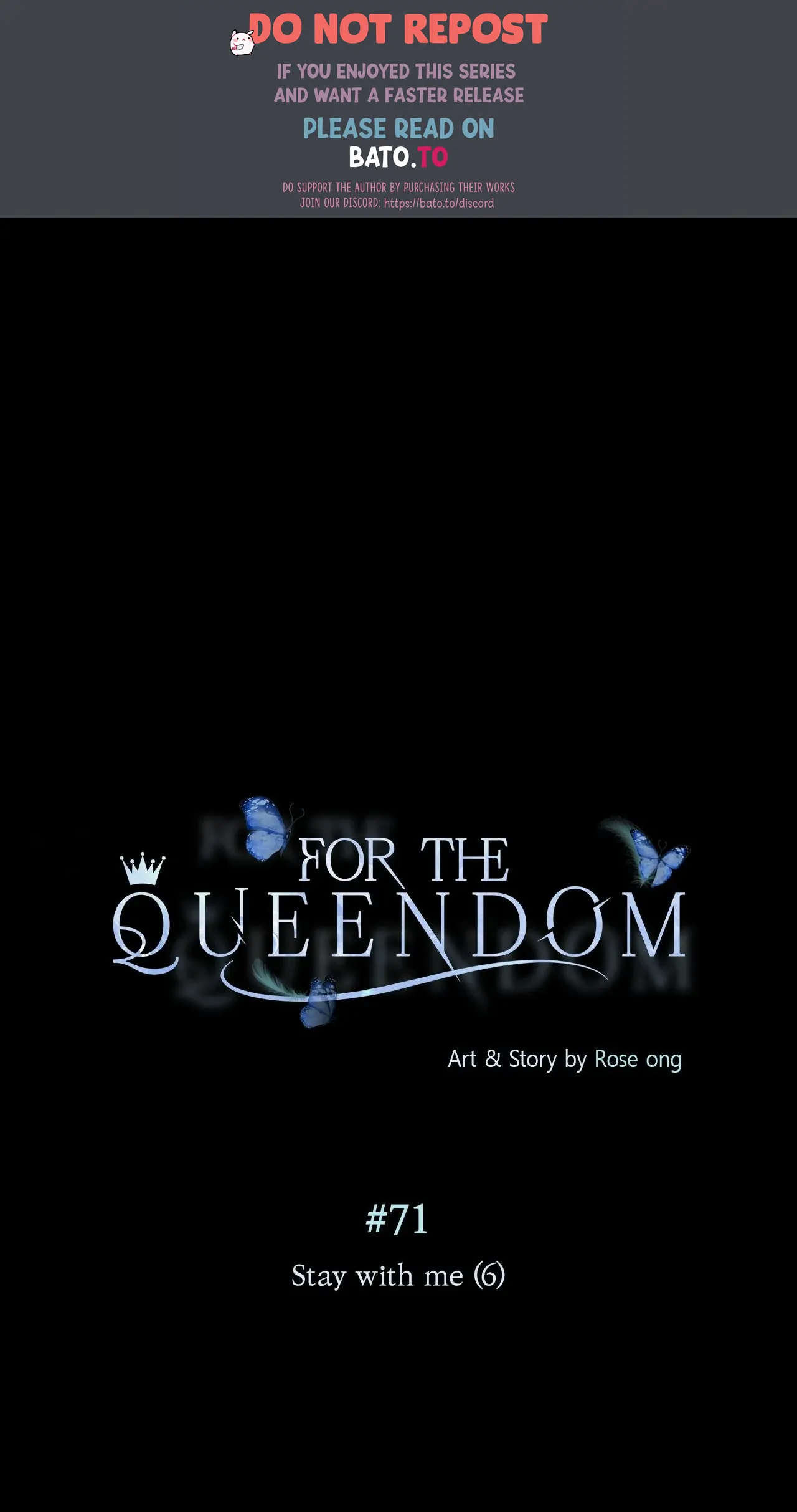 For the Queendom Chapter 71 - page 1
