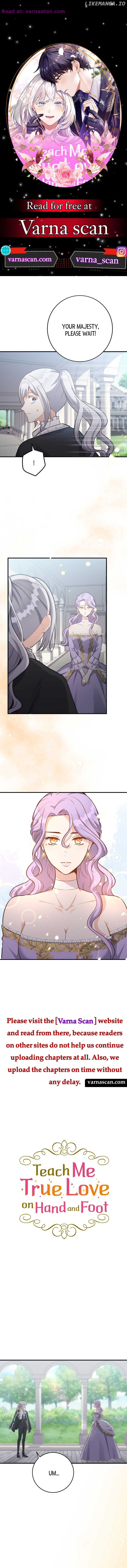 Teach Me True Love on Hand and Foot Chapter 22 - page 1