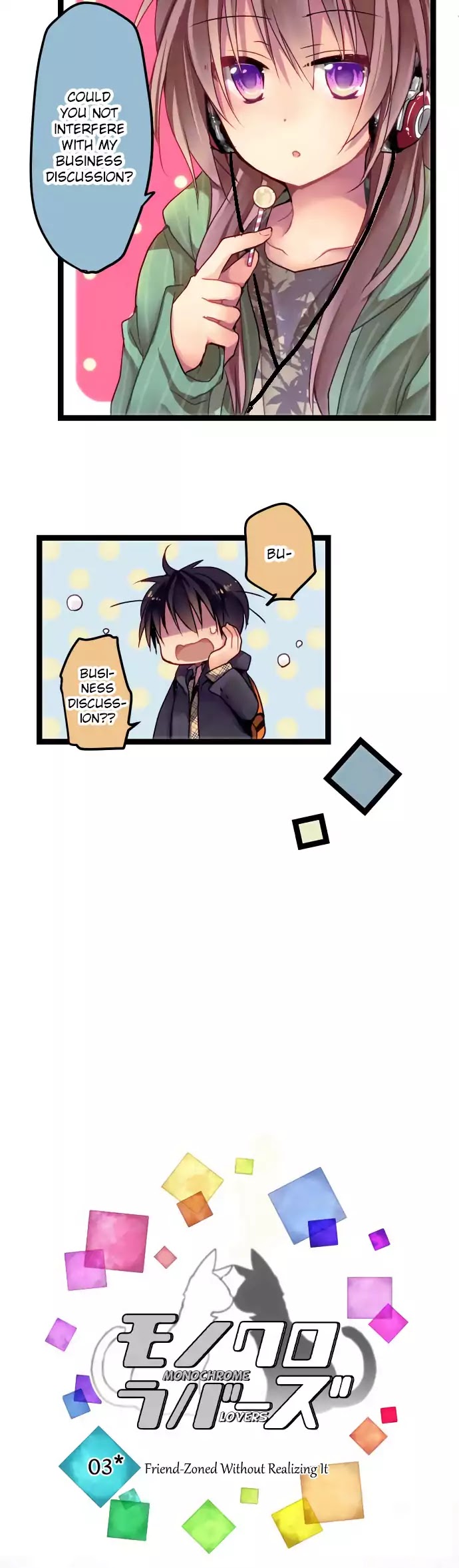 Monochrome Lovers chapter 3 - page 5