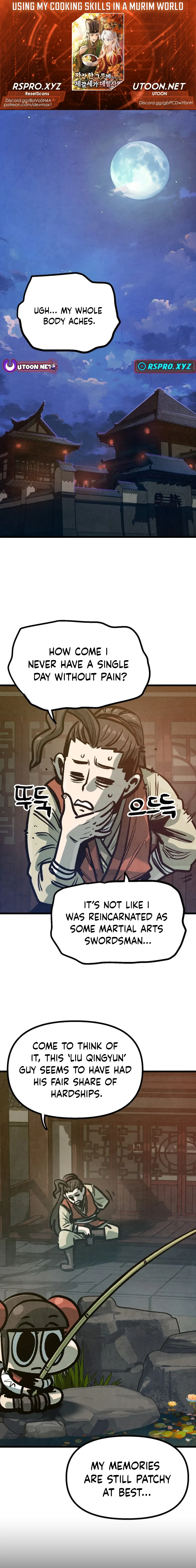 Using My Cooking Skills in a Murim World Chapter 32 - page 1