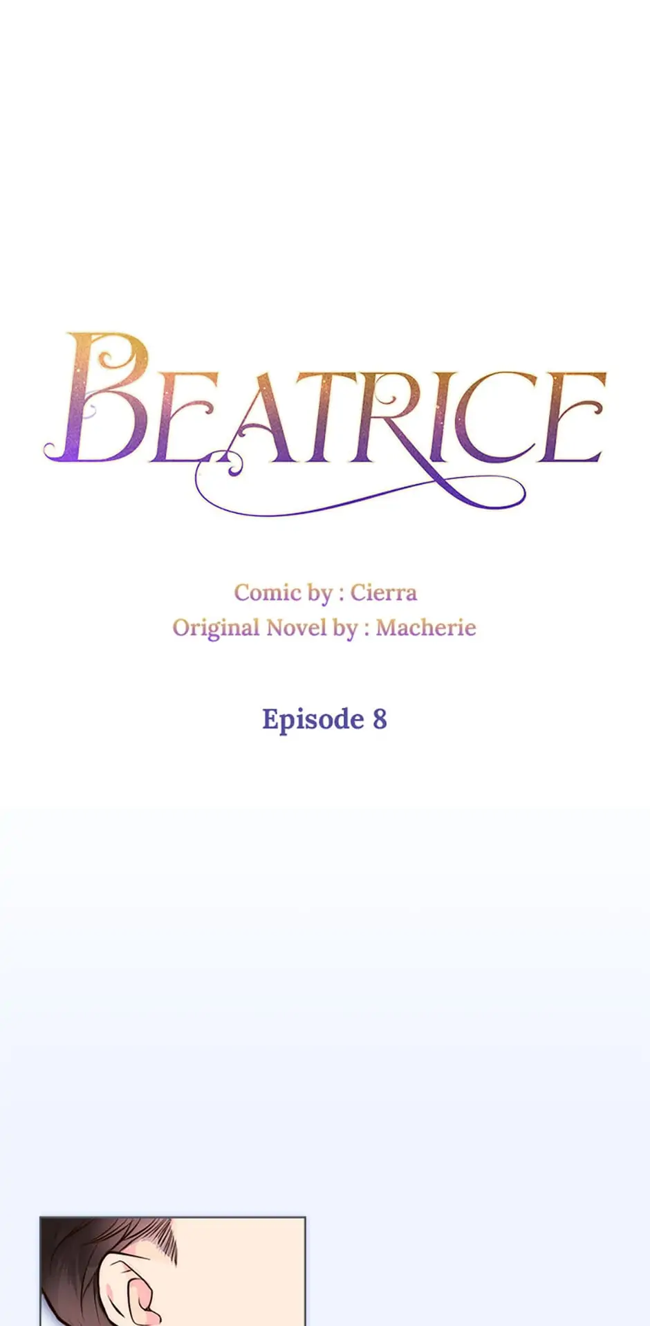 Beatrice – Manhwa Chapter 8 - page 1