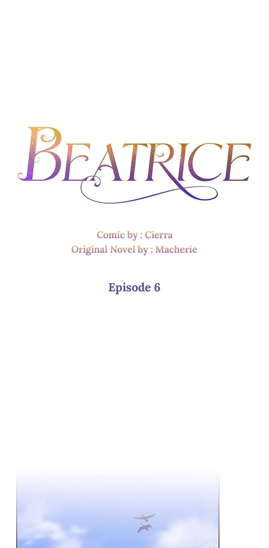 Beatrice – Manhwa Chapter 6 - page 1