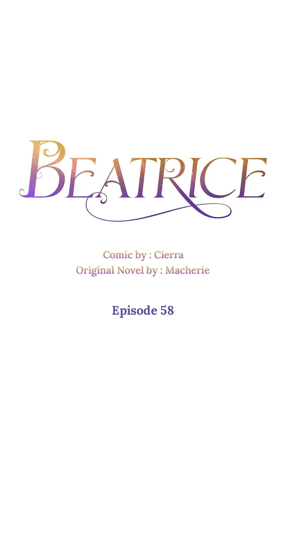 Beatrice – Manhwa Chapter 58 - page 8