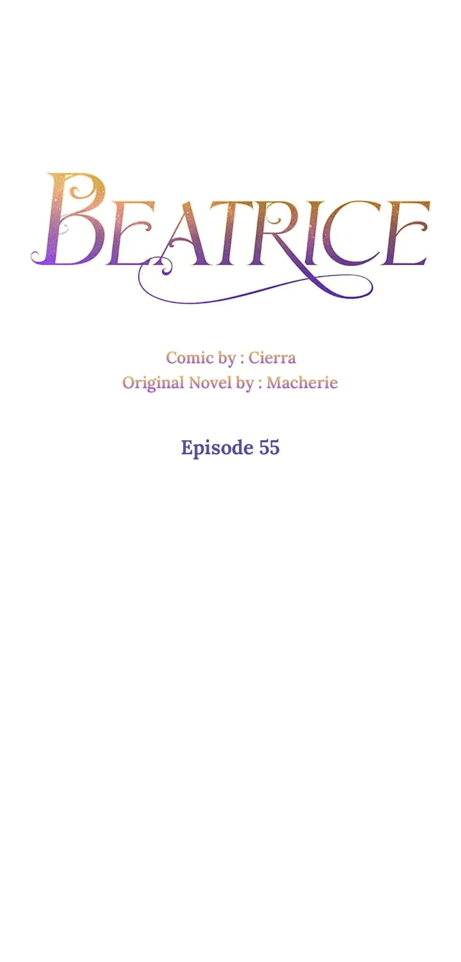 Beatrice – Manhwa Chapter 55 - page 1