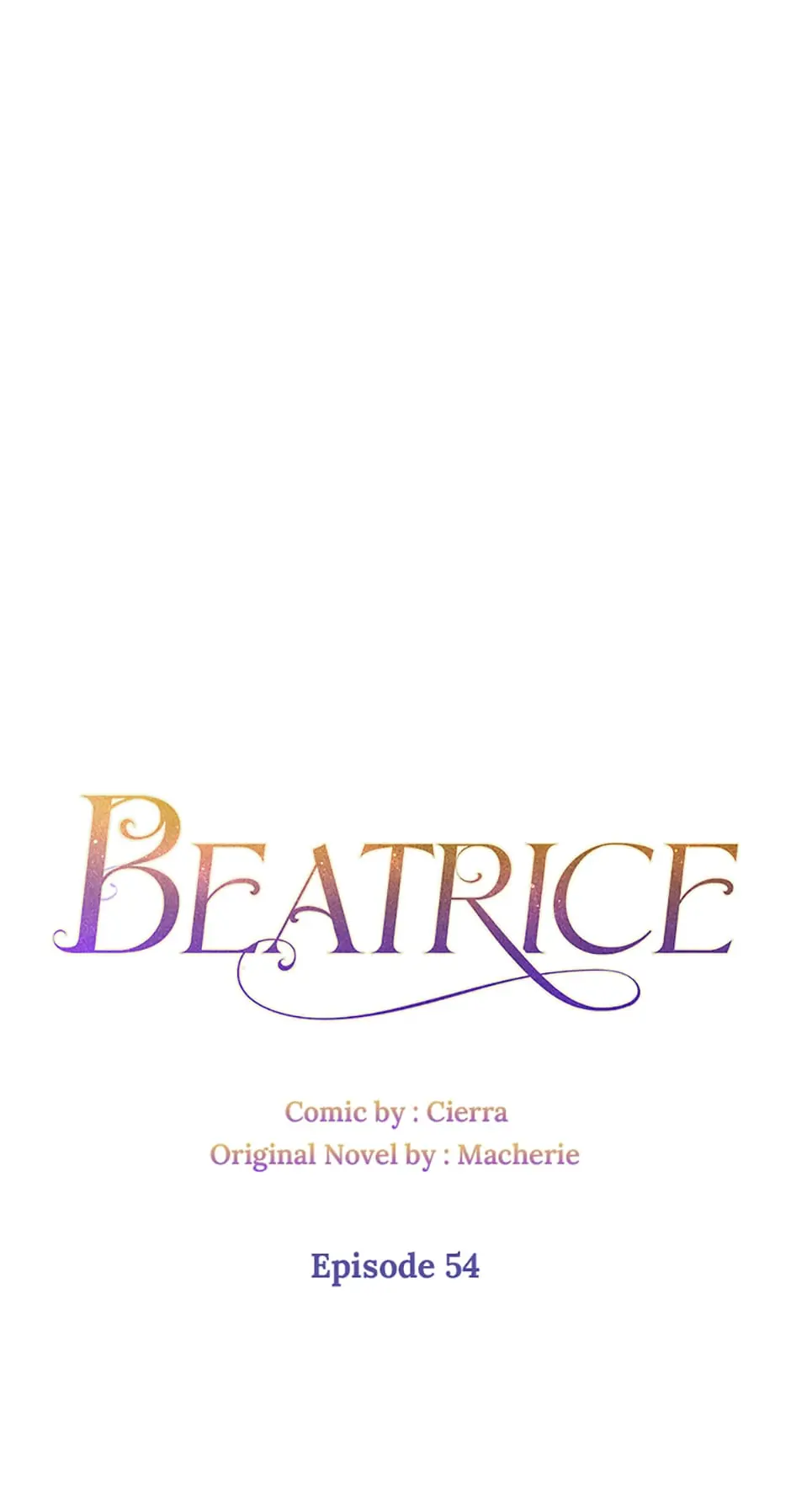 Beatrice – Manhwa Chapter 54 - page 1