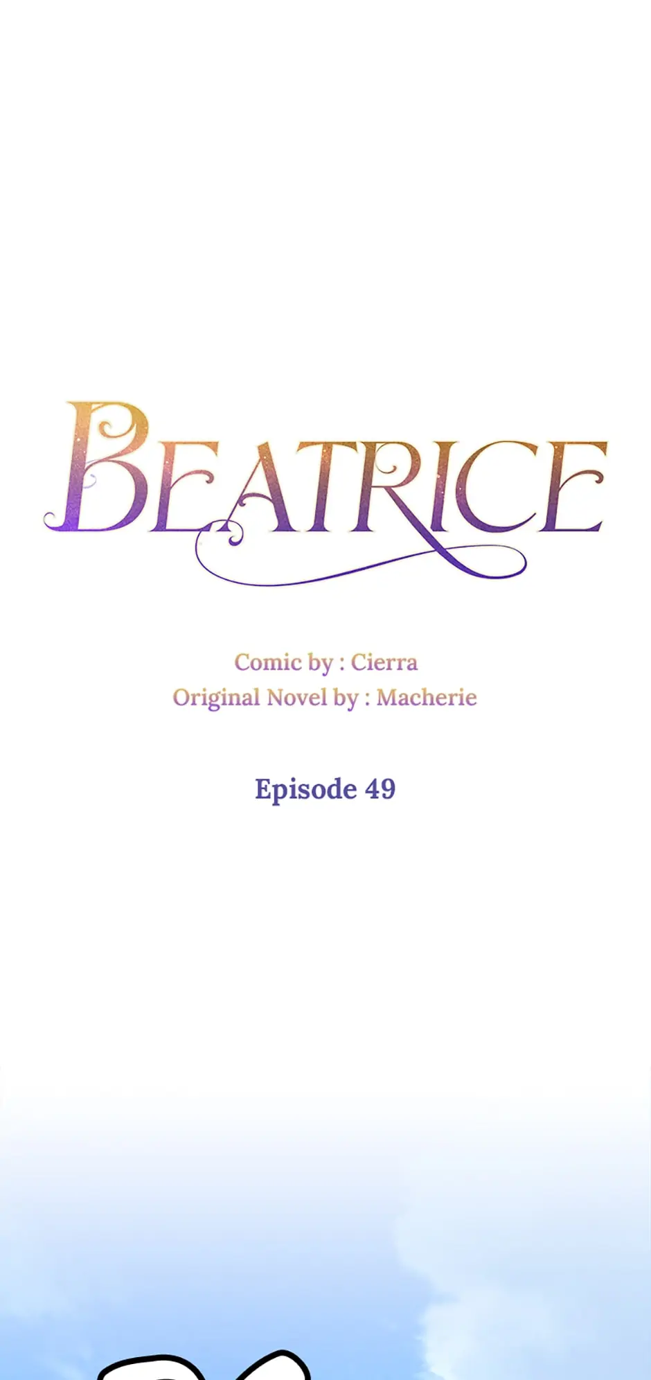 Beatrice – Manhwa Chapter 49 - page 1