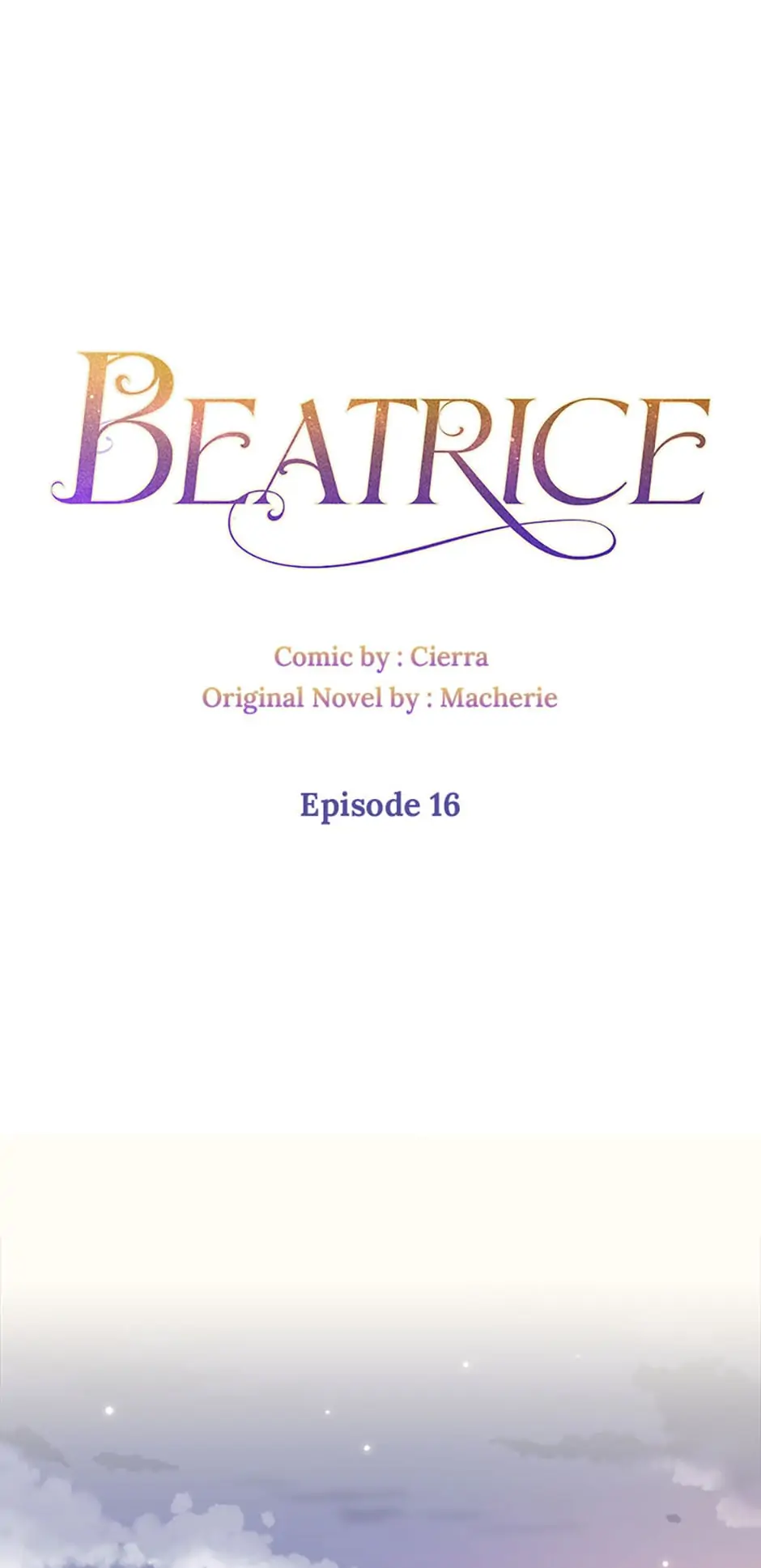 Beatrice – Manhwa Chapter 16 - page 1