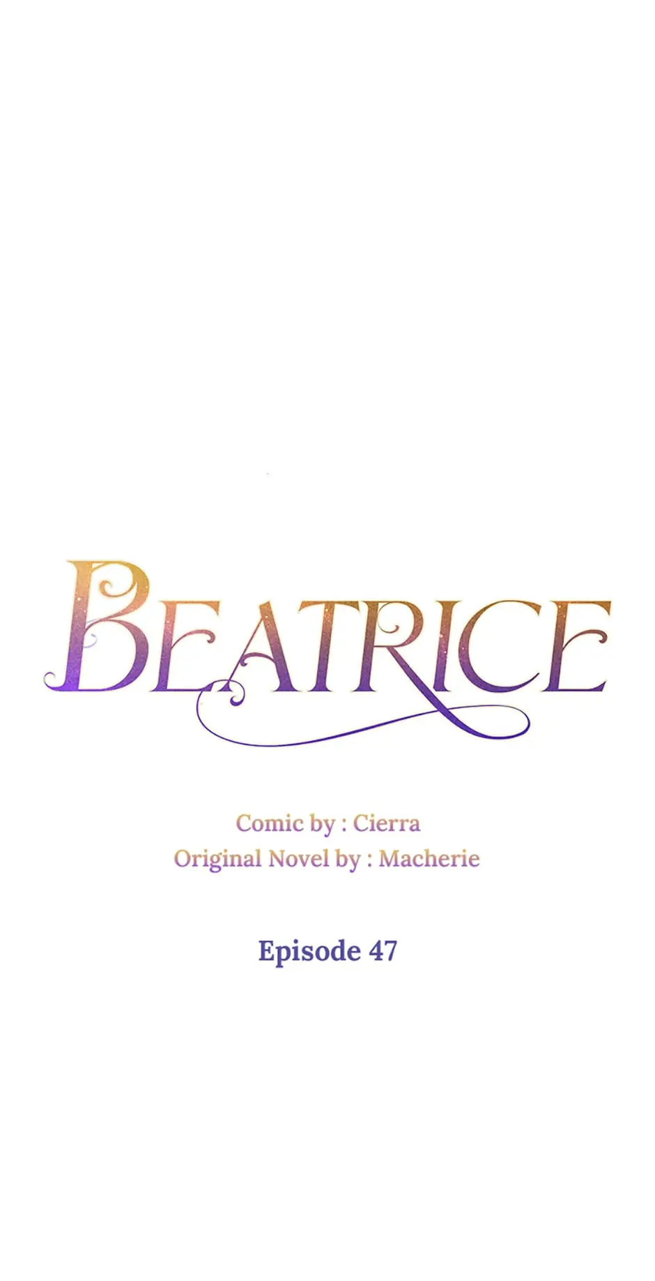 Beatrice – Manhwa Chapter 47 - page 1