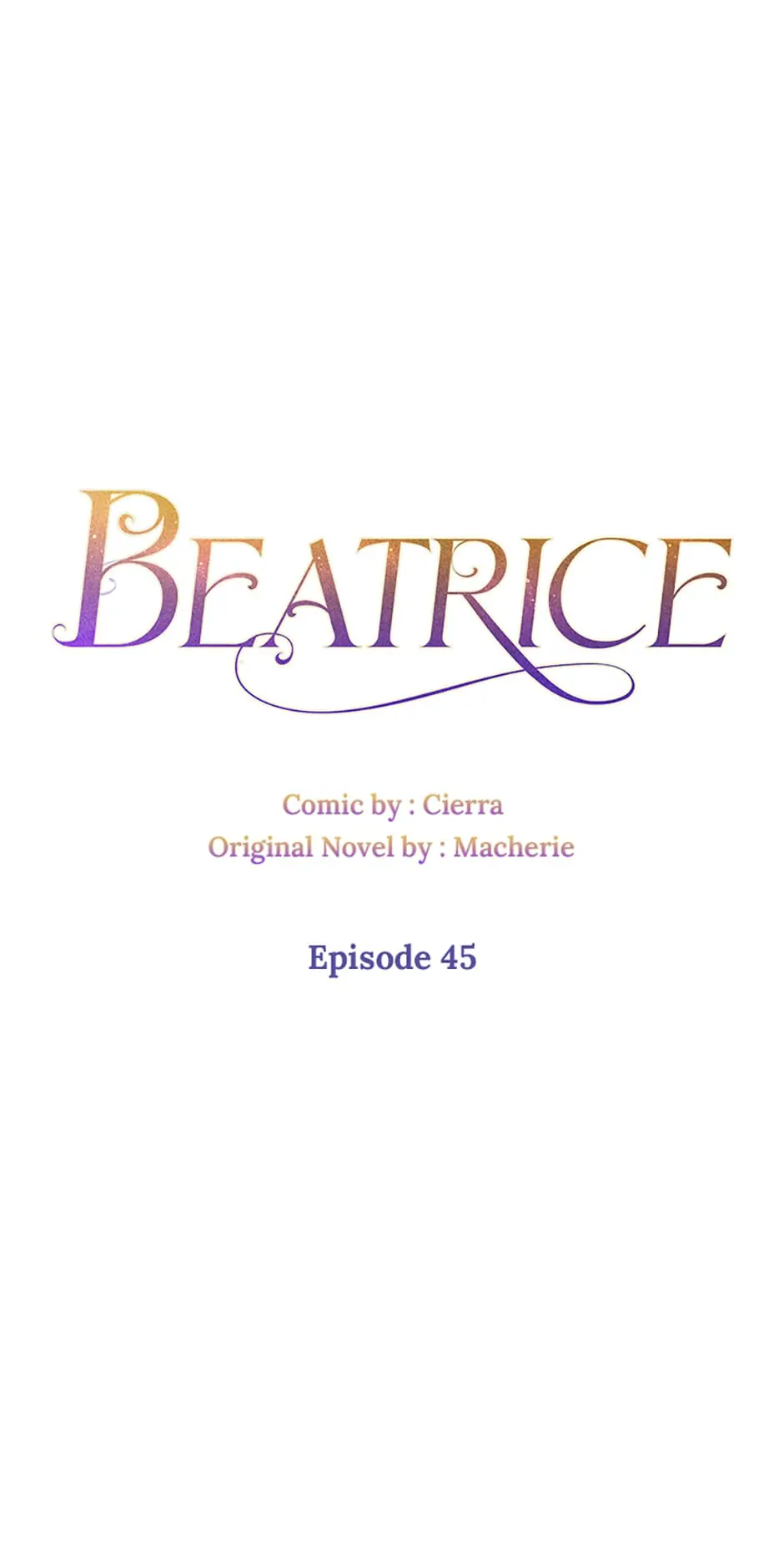 Beatrice – Manhwa Chapter 45 - page 1