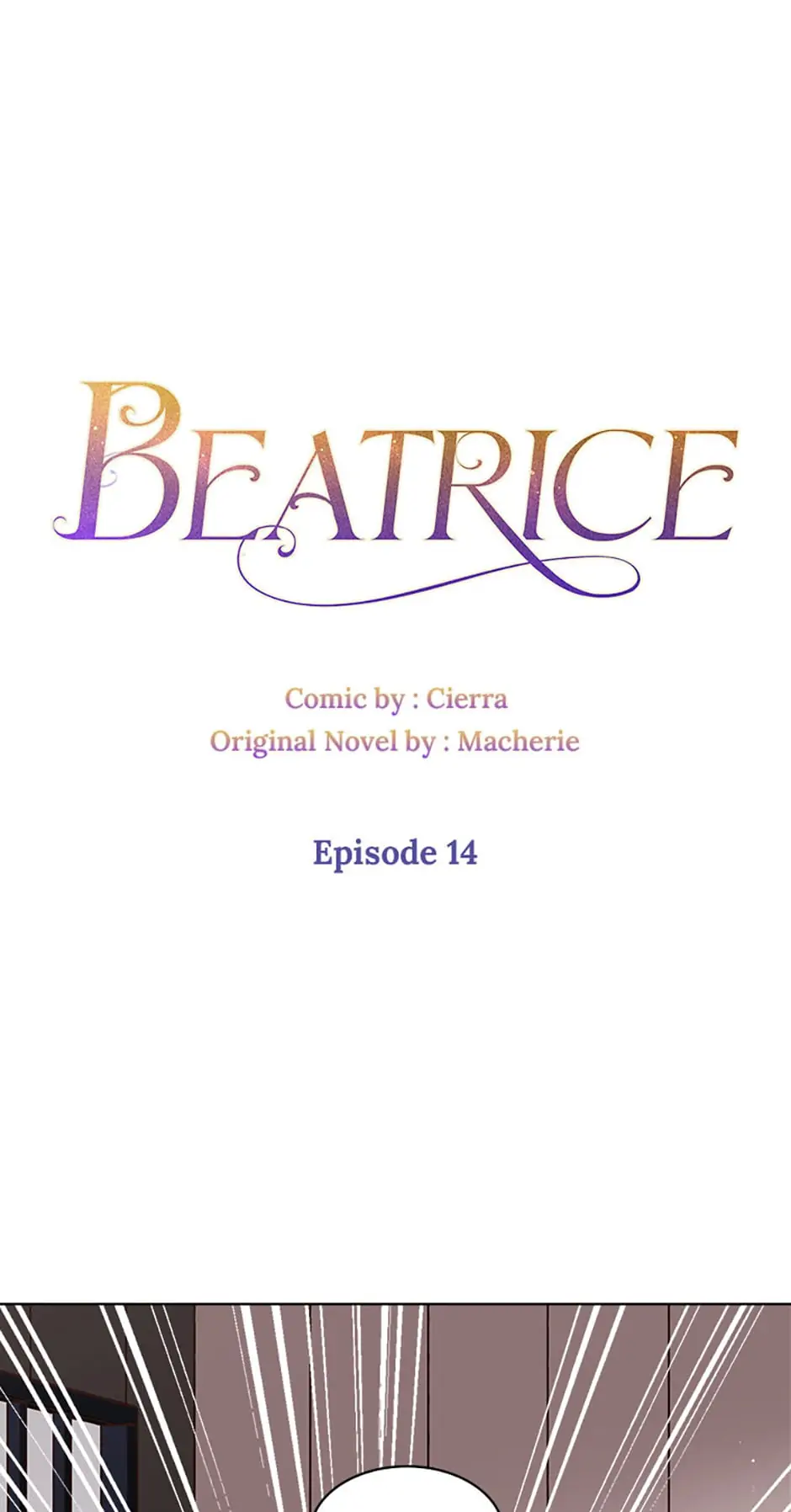 Beatrice – Manhwa Chapter 14 - page 1