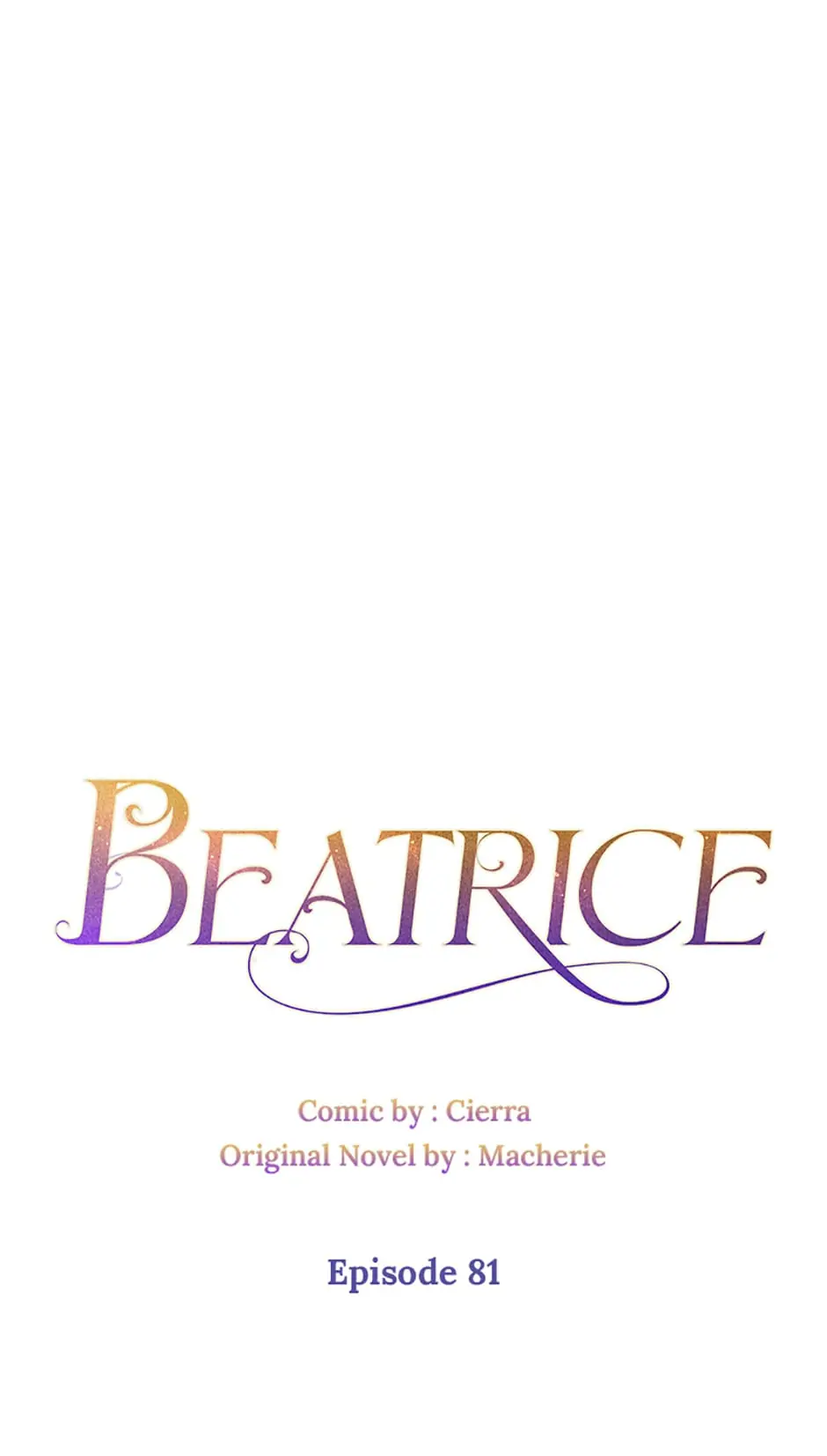 Beatrice – Manhwa Chapter 81 - page 1