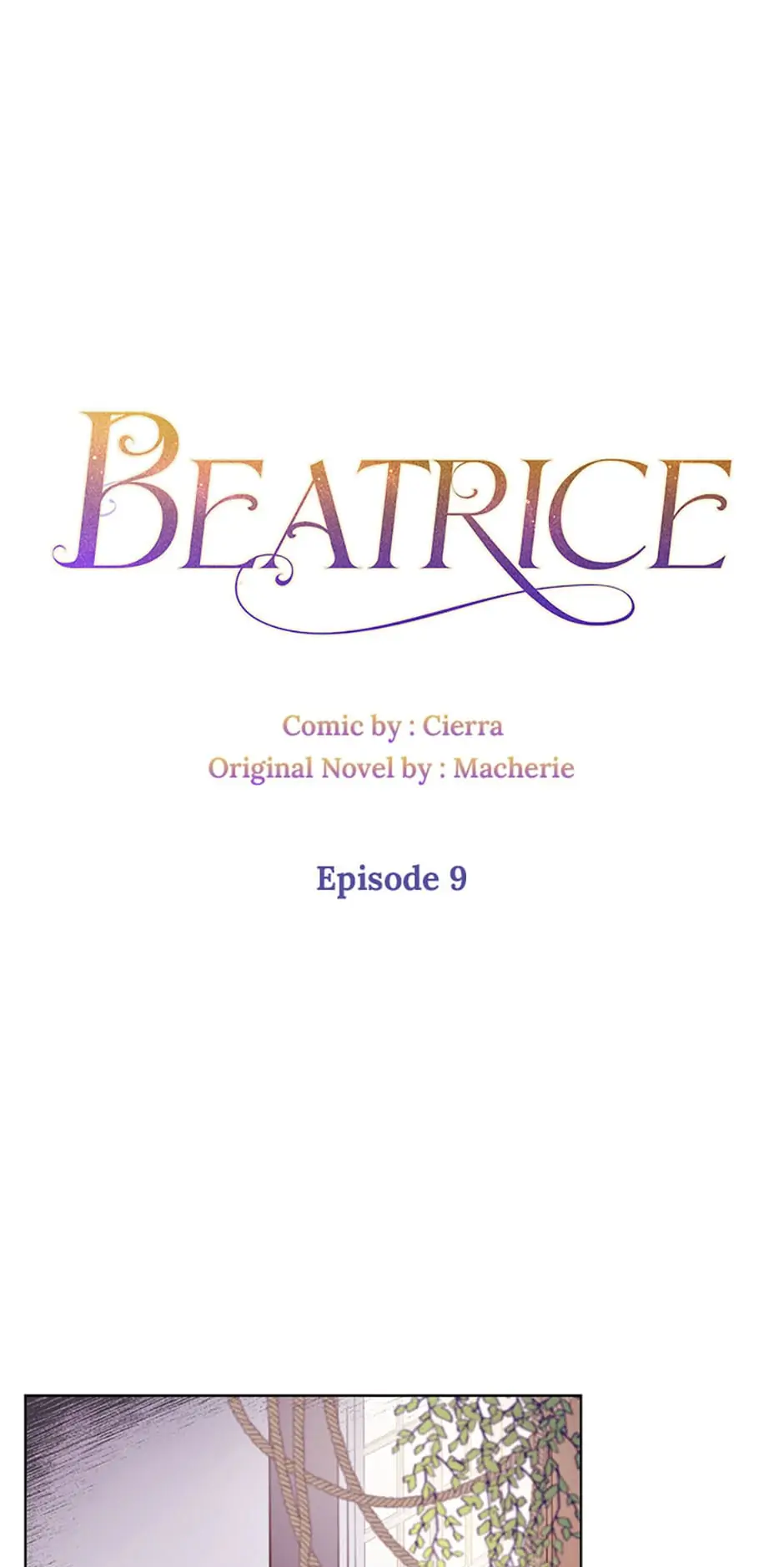 Beatrice – Manhwa Chapter 9 - page 1