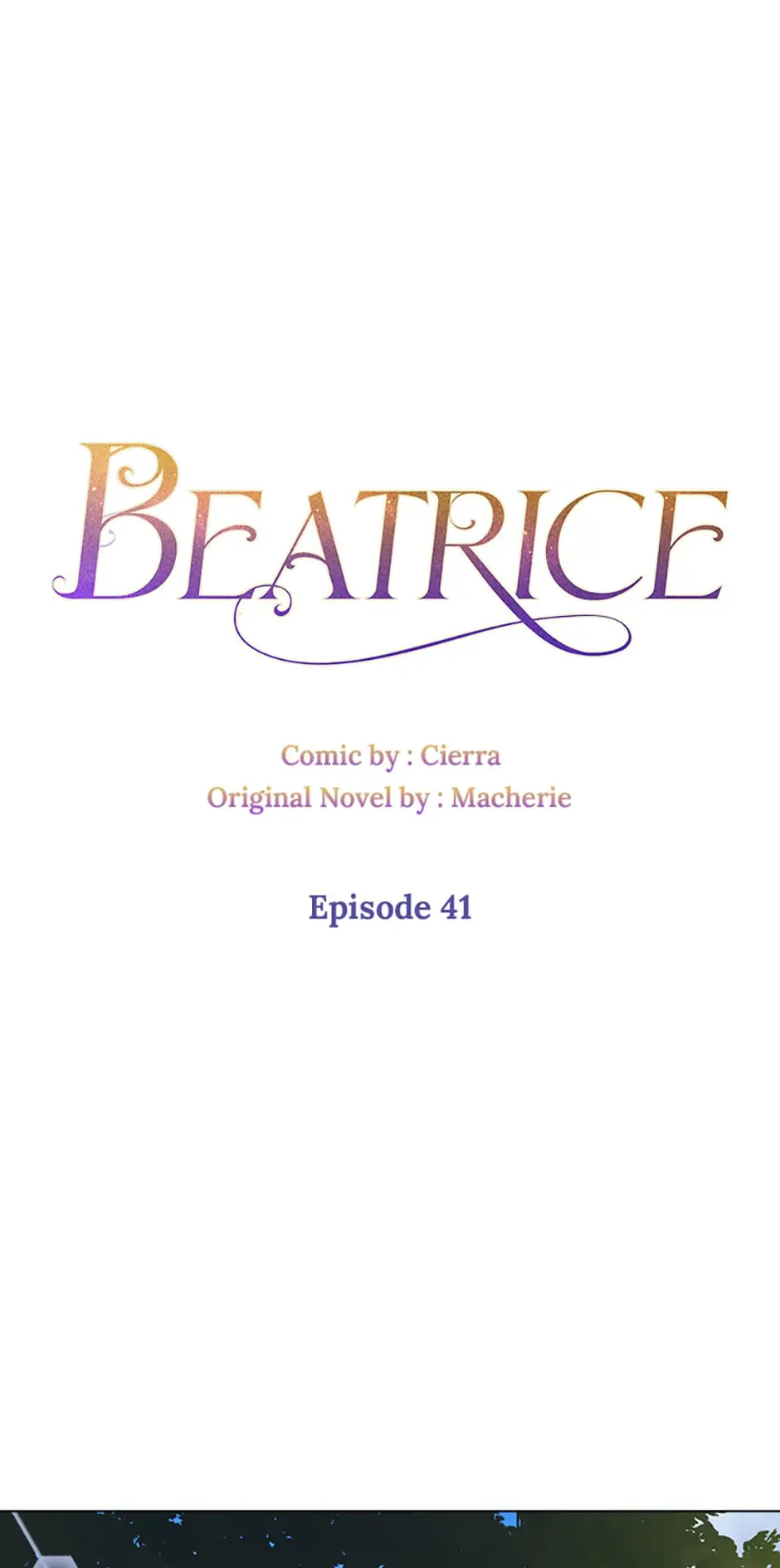 Beatrice – Manhwa Chapter 41 - page 1