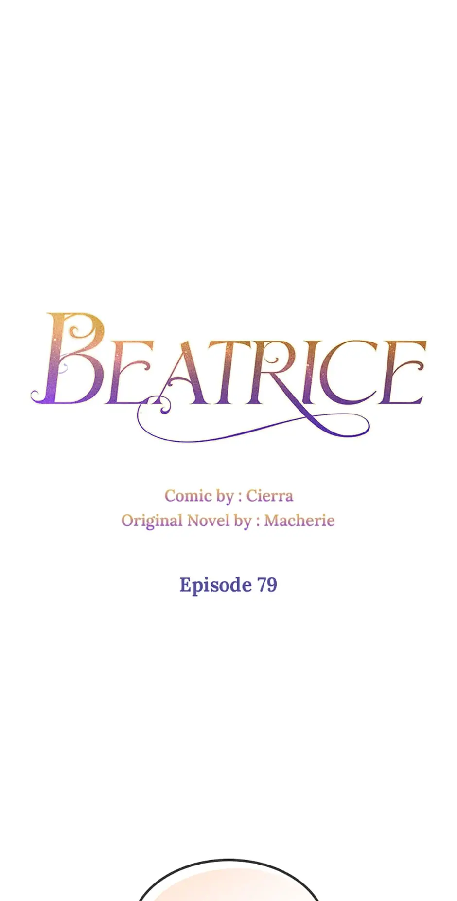 Beatrice – Manhwa Chapter 79 - page 1