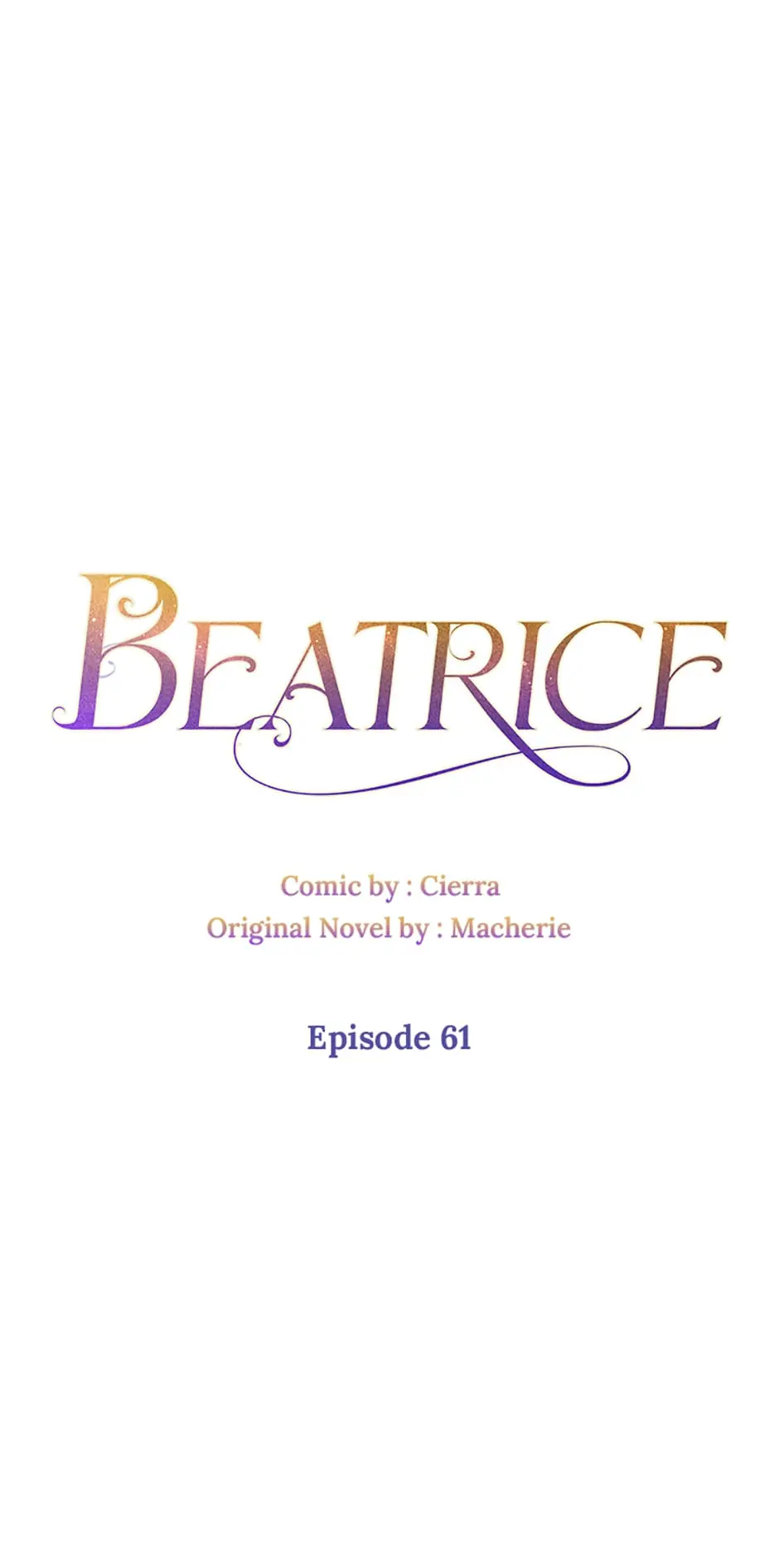 Beatrice – Manhwa Chapter 61 - page 1