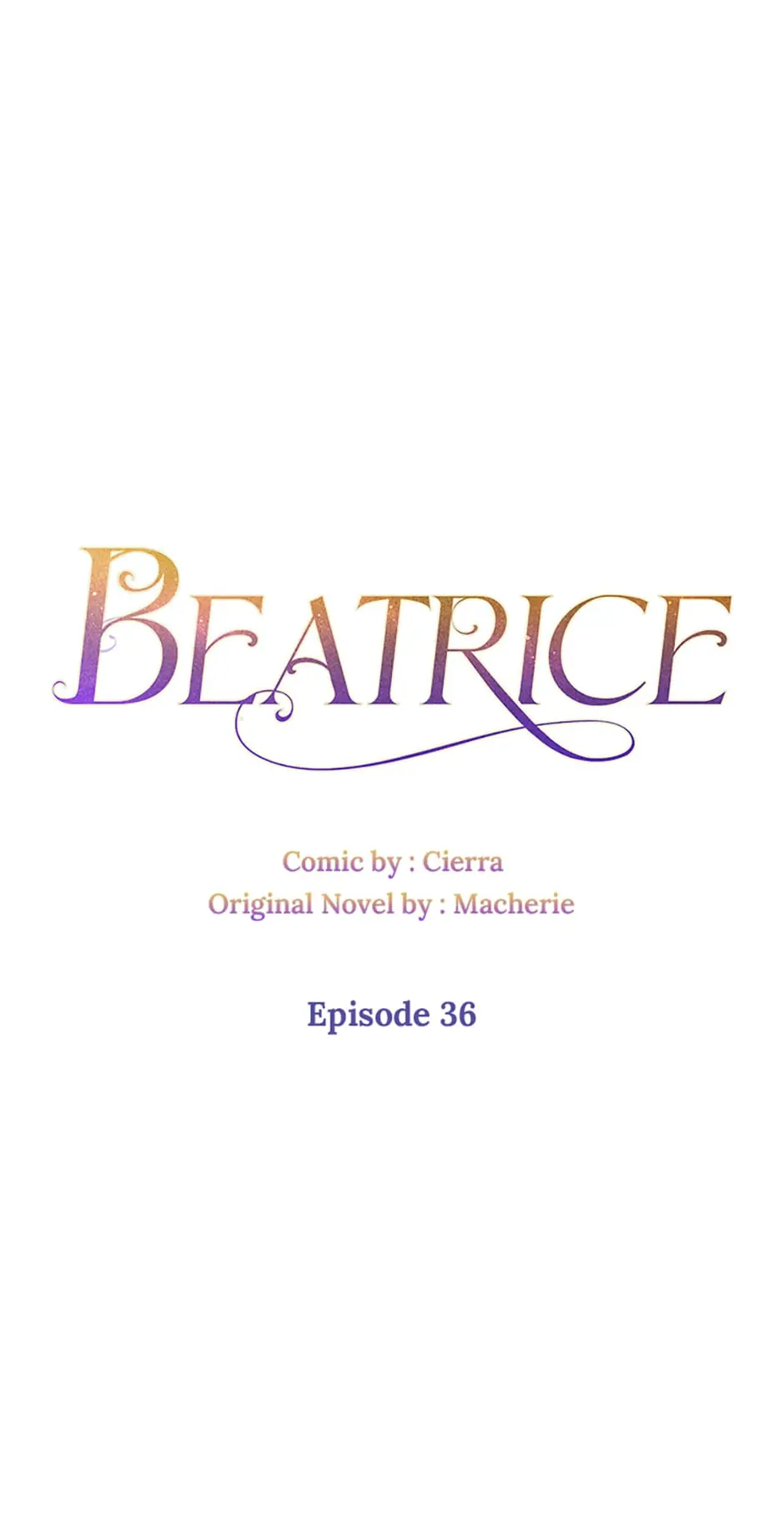 Beatrice – Manhwa Chapter 36 - page 1