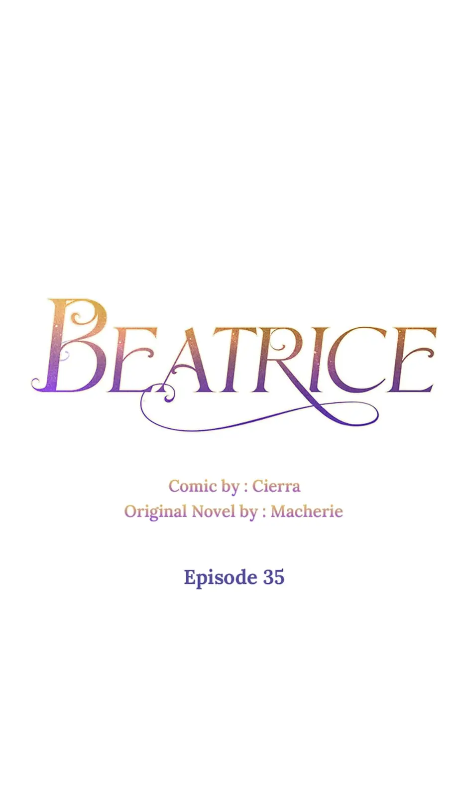 Beatrice – Manhwa Chapter 35 - page 1