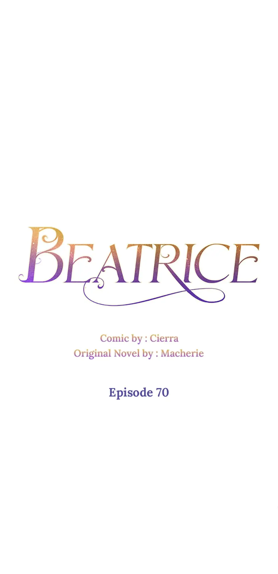 Beatrice – Manhwa Chapter 70 - page 1