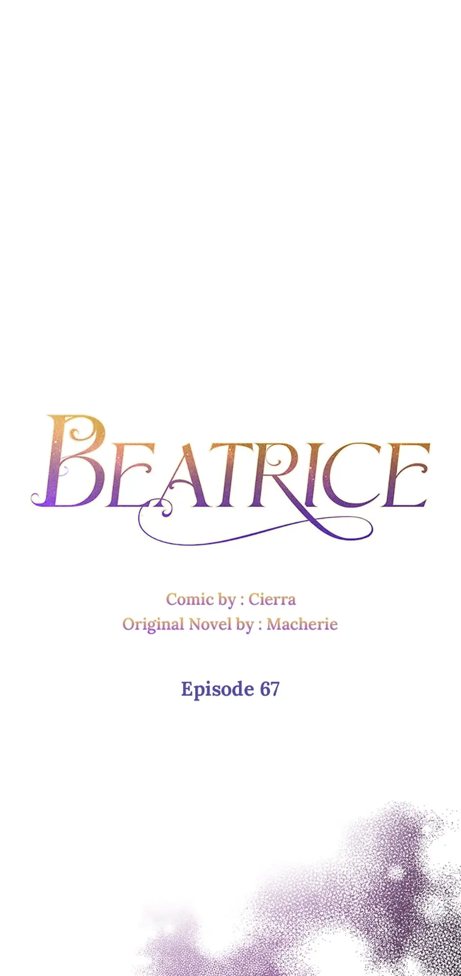 Beatrice – Manhwa Chapter 67 - page 1