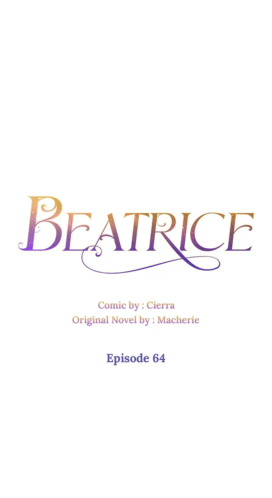 Beatrice – Manhwa Chapter 64 - page 1