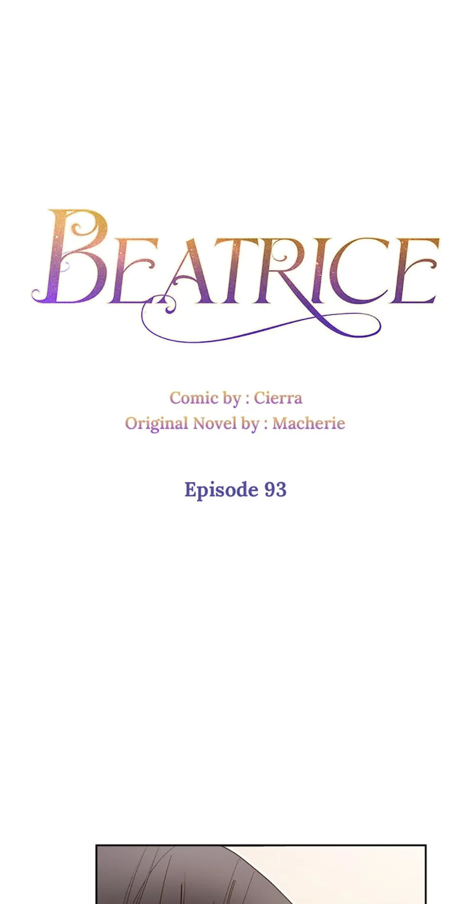 Beatrice – Manhwa Chapter 93 - page 1