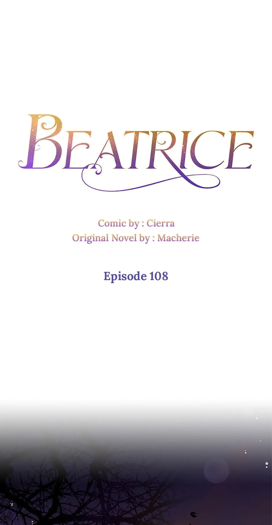 Beatrice – Manhwa Chapter 108 - page 1