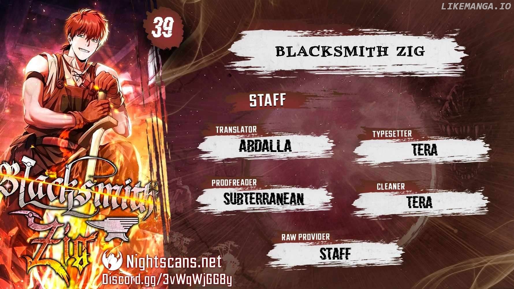 Zig the Blacksmith Chapter 39 - page 1