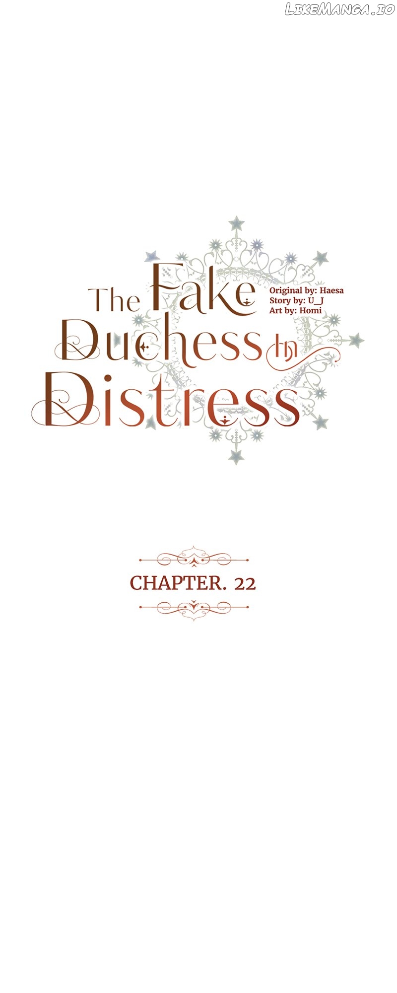The Fake Duchess In Distresss Chapter 22 - page 1
