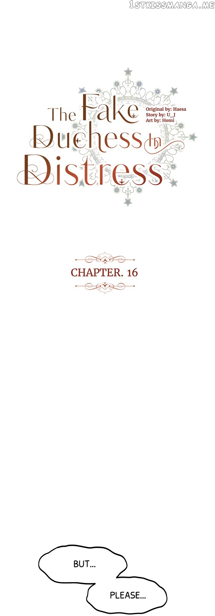 The Fake Duchess In Distresss Chapter 16 - page 1