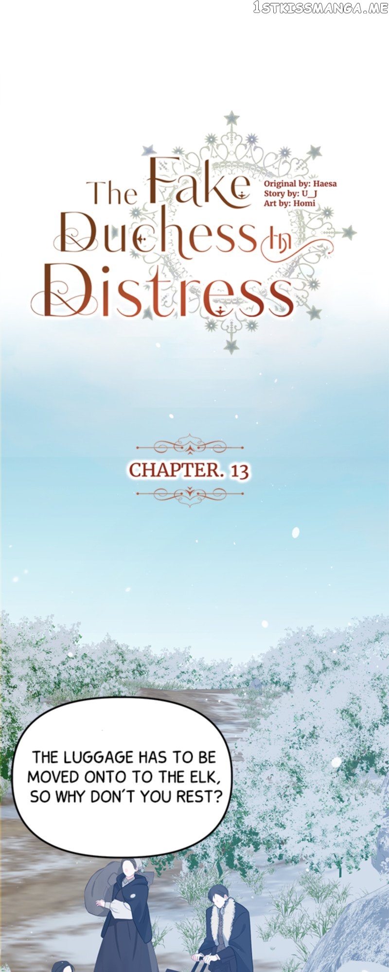 The Fake Duchess In Distresss Chapter 13 - page 1